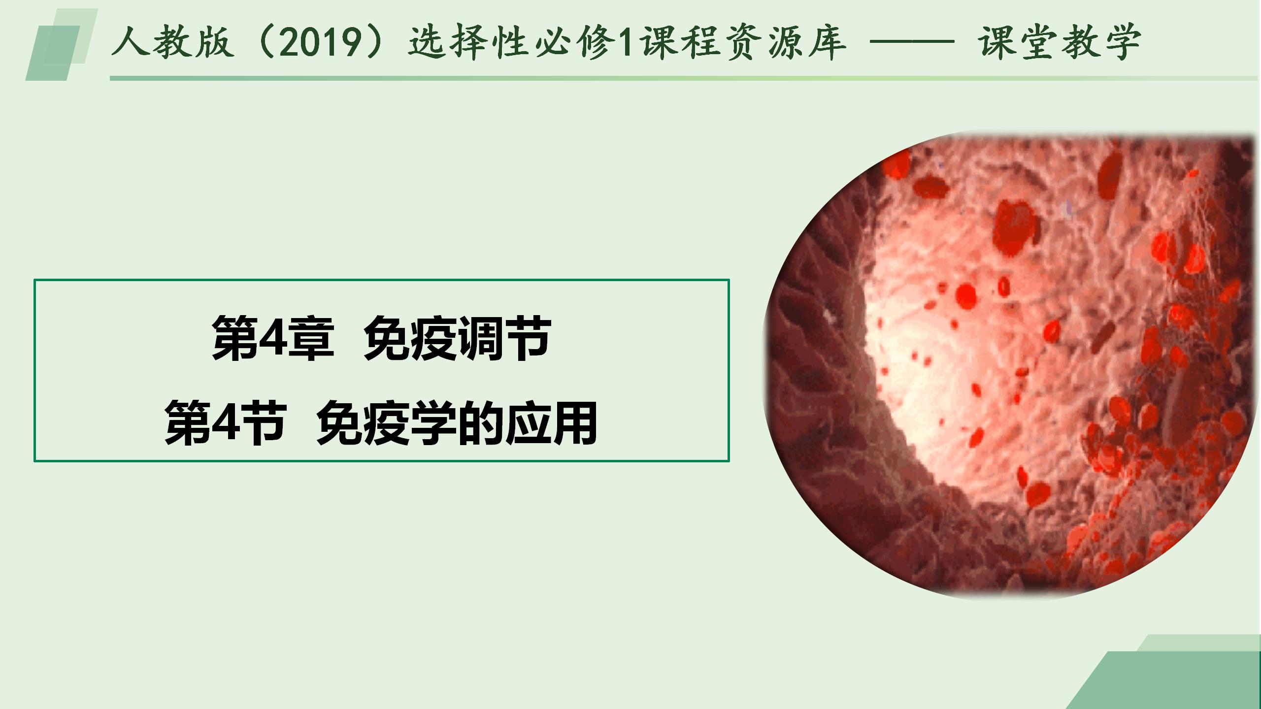 4.4免疫学的应用