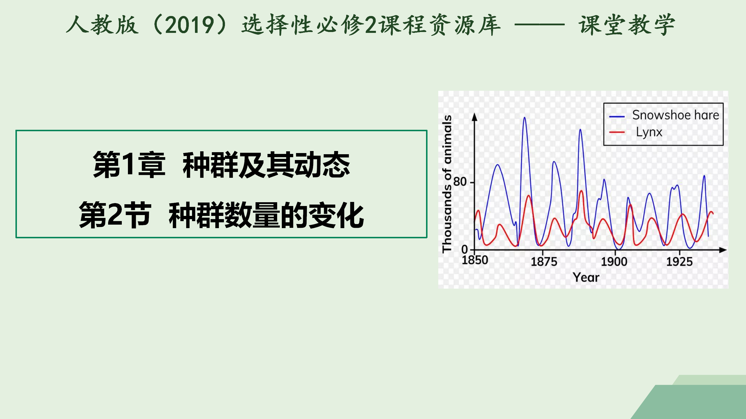 1.2 种群数量的变化