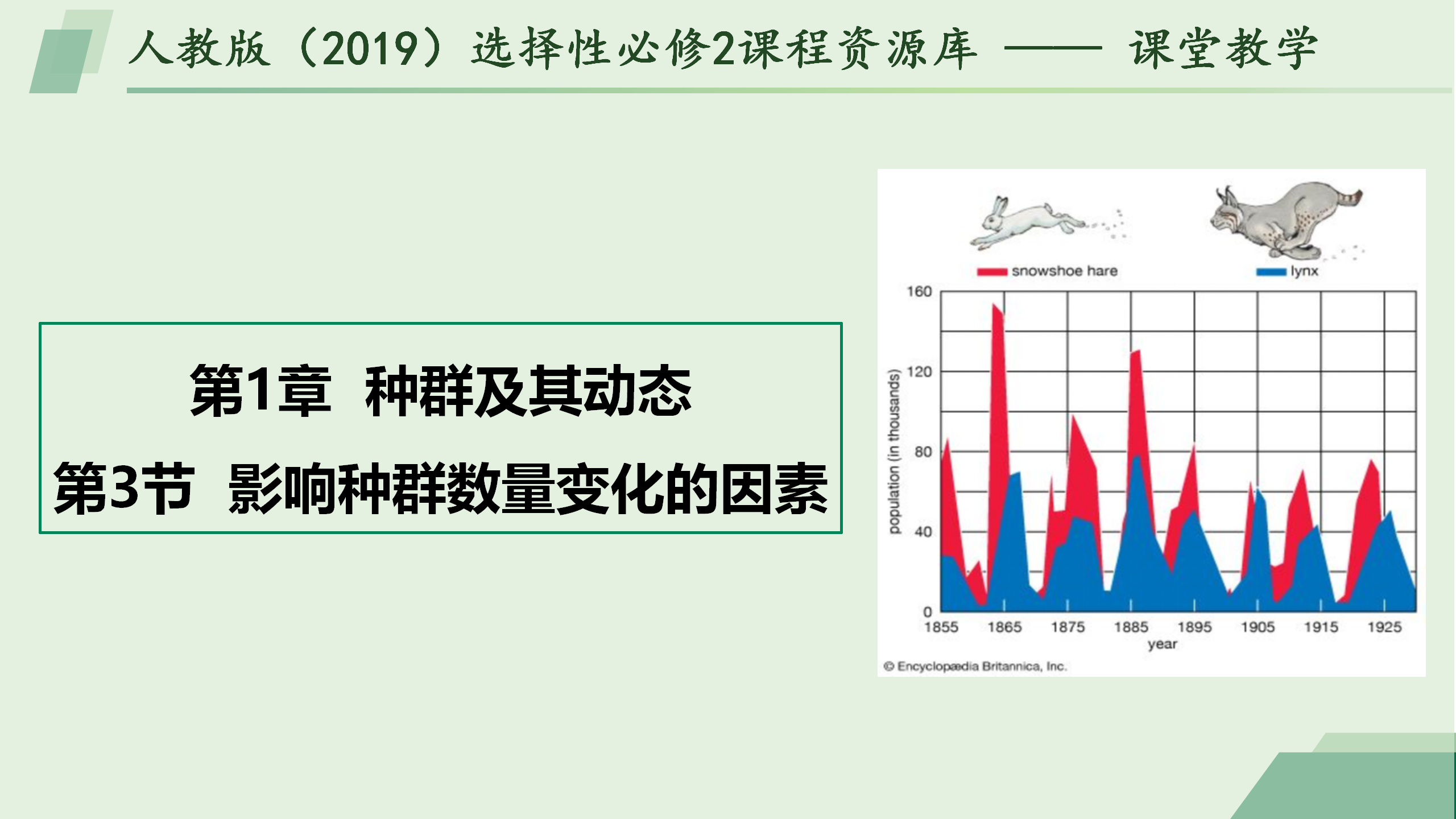 1.3 影响种群数量变化的因素
